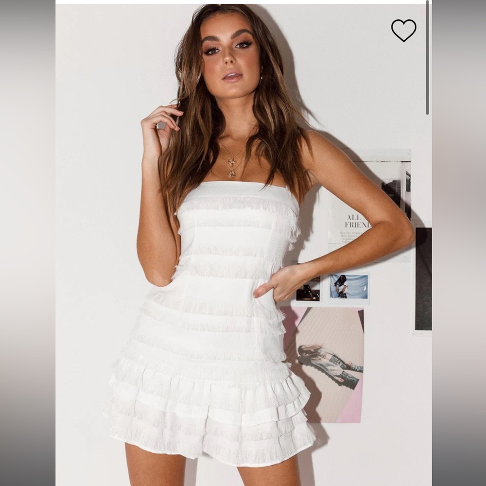 Princess polly Molina dress white